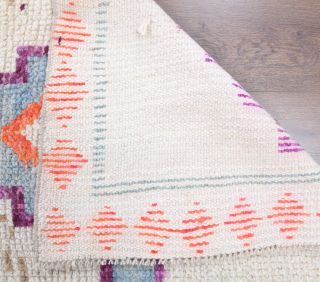 3x11 Wool Vintage Runner Rug - Thumbnail