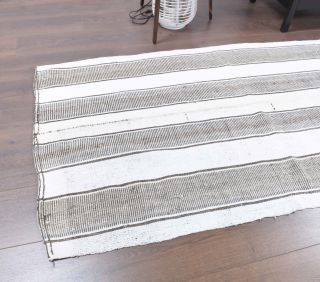 3x11 Wool Vintage Runner Rug - Thumbnail