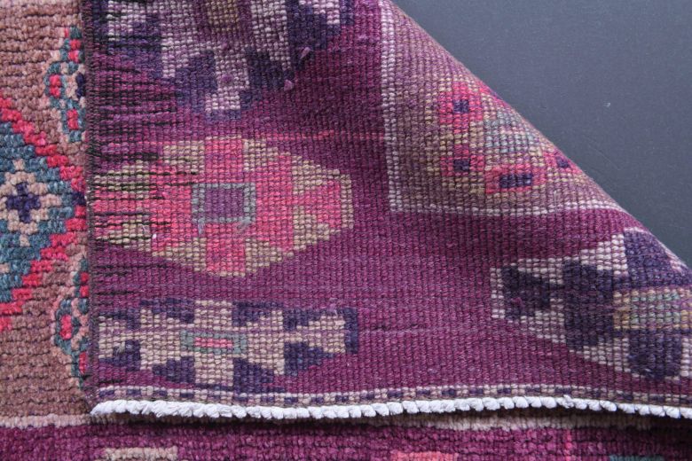 3x11 Hand-Knotted Vintage Anatolian Runner Rug