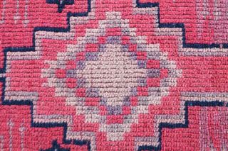 3x11 Handwoven Wool Vintage Runner Rug - Thumbnail