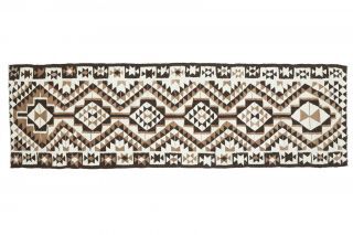 3x11 Wool Vintage Runner Rug - Thumbnail