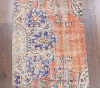 3x11 Handwoven Vintage Runner Rug - Thumbnail