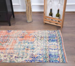 3x11 Handwoven Vintage Runner Rug - Thumbnail