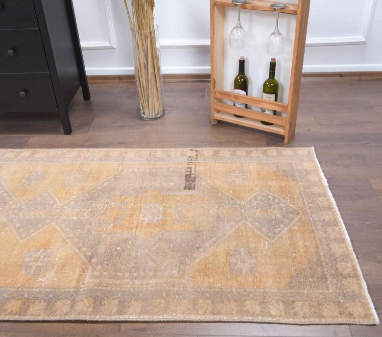 3x11 Wool Vintage Runner Rug