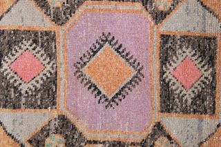3x11 Wool Vintage Runner Rug - Thumbnail