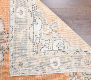 3x11 Wool Vintage Runner Rug - Thumbnail