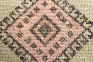 Turkish Vintage Runner Rug - Thumbnail