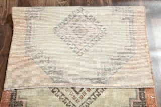 Turkish Vintage Runner Rug - Thumbnail