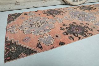 3x12 Vintage Handwoven Oriental Rug Runner - Thumbnail