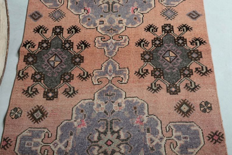 3x12 Vintage Handwoven Oriental Rug Runner