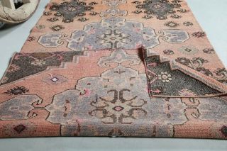 3x12 Vintage Handwoven Oriental Rug Runner - Thumbnail