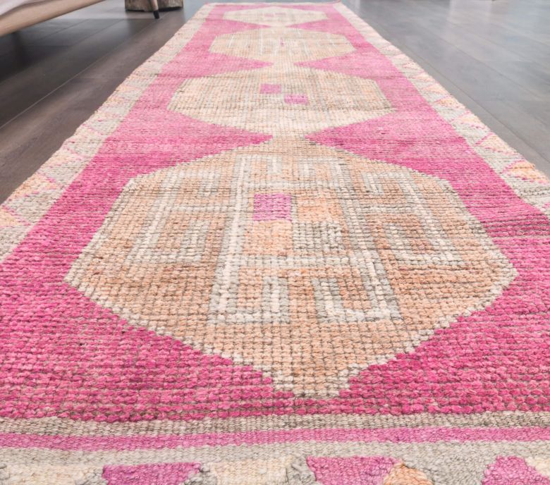 Vintage Pink Runner Rug