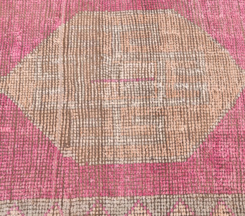 Vintage Pink Runner Rug