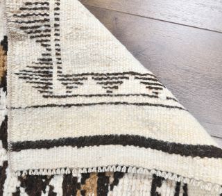 Beige Vintage Runner Rug - Thumbnail