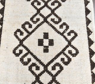 Beige Vintage Runner Rug - Thumbnail