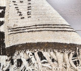 Handmade Vintage Runner Rug - Thumbnail