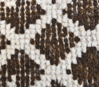 Vintage White Runner Rug - Thumbnail