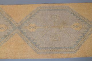 Turkish Vintage Runner Rug - Thumbnail