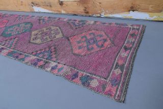 Oushak Vintage Runner Rug - Thumbnail