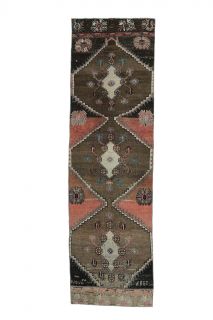 MultiColor Vintage Runner Rug - Thumbnail