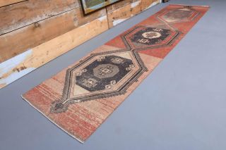 Vintage Red Runner Rug - Thumbnail