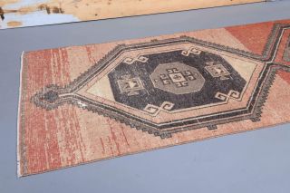 Vintage Red Runner Rug - Thumbnail