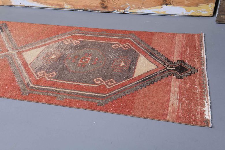 Vintage Red Runner Rug