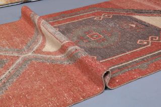 Vintage Red Runner Rug - Thumbnail