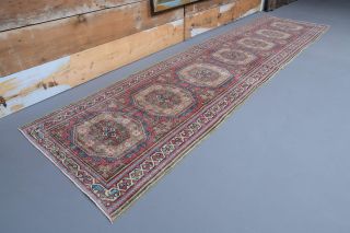 Vintage Ethnic Runner Rug - Thumbnail