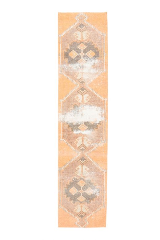 Vintage Orange Runner Rug