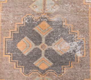 Vintage Orange Runner Rug - Thumbnail