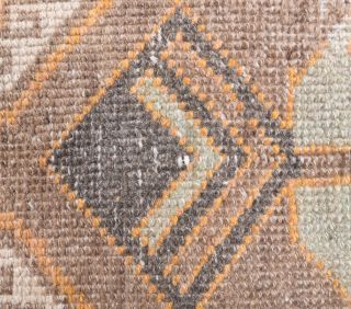 Vintage Orange Runner Rug - Thumbnail