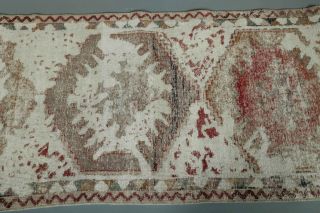 Vintage Beige Runner Rug - Thumbnail