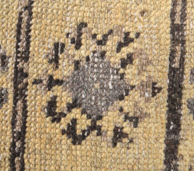 Yellow Vintage Runner Rug