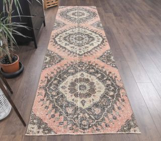 Oriental Vintage Runner Rug - Thumbnail