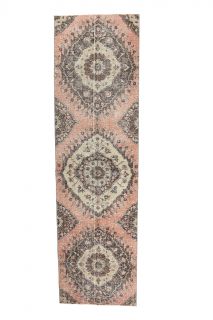 Oriental Vintage Runner Rug - Thumbnail