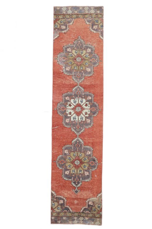 3x12 Vintage Oriental Medallion Runner