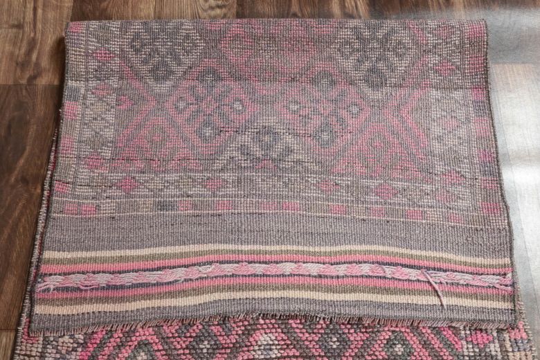 Vintage Purple Runner Rug