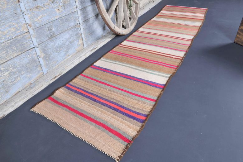 3x12 Wool Vintage Runner Rug