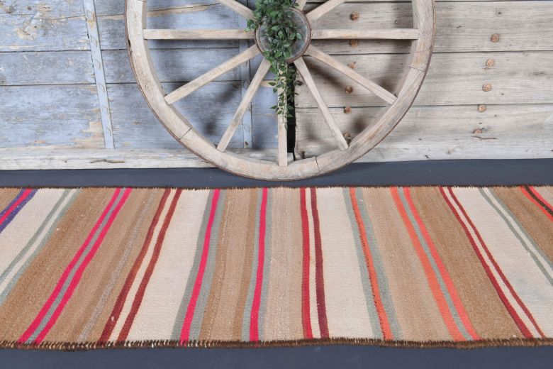 3x12 Wool Vintage Runner Rug