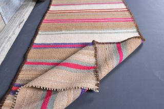 3x12 Wool Vintage Runner Rug - Thumbnail