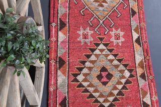 3x12 Wool Vintage Runner Rug - Thumbnail