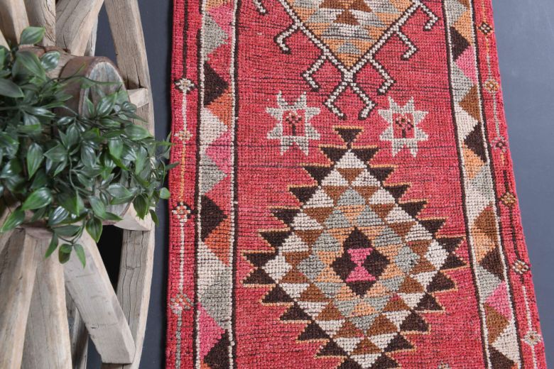 3x12 Wool Vintage Runner Rug