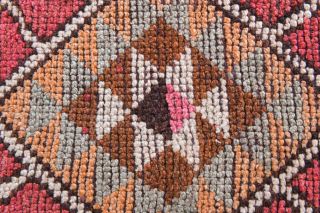 3x12 Wool Vintage Anatolian Runner Rug - Thumbnail