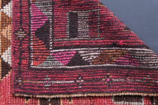 3x12 Wool Vintage Anatolian Runner Rug - Thumbnail