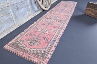 3x12 Wool Vintage Runner Rug - Thumbnail