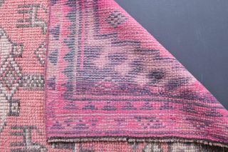 3x12 Wool Vintage Runner Rug - Thumbnail
