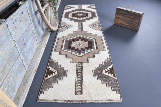 3x12 Wool Vintage Runner Rug - Thumbnail