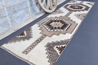 3x12 Wool Vintage Runner Rug - Thumbnail