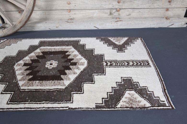 3x12 Wool Vintage Runner Rug